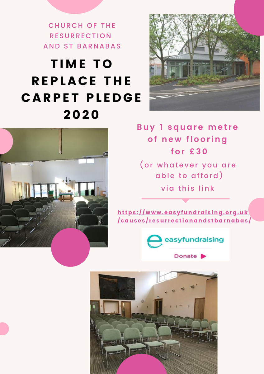 ResurrectionStB's tweet photo. Time to Replace the Carpet Pledge 2020, all help is welcome! https://t.co/eDQ7AWyuUC