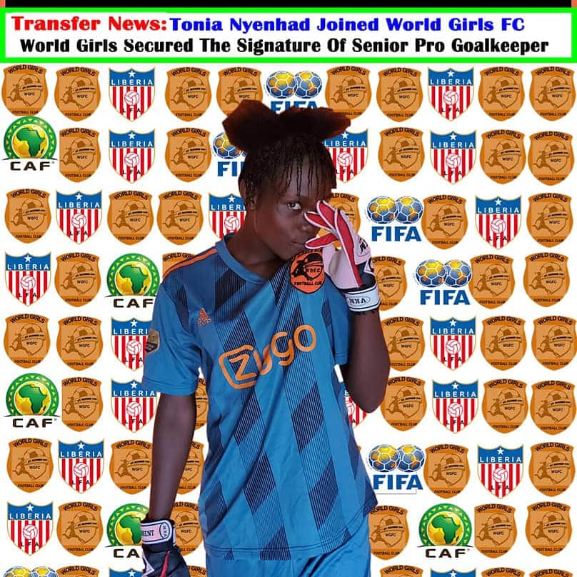 WorldGirlsFc1's tweet photo. #TransferNews July 26th, 2020
#Headlines: World Girls Confirmed the Signing of Senior Pro Goalkeeper.   #Tonia #Nyenhad on a 4 Years Deal. 

We are Glad to welcome Tonia Nyenhad to World Girls family for the New league season 2020/2021. https://t.co/YvUz4ui6Co