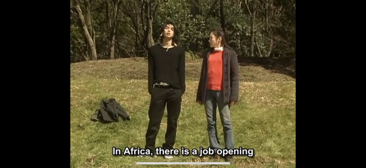 this is probably why he never made it to the 2009 movie??????? shin are u still in africa