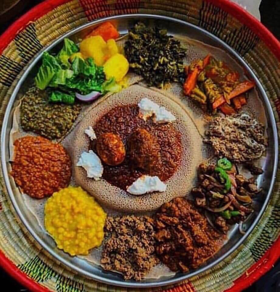 GamoTravel's tweet photo. Traditional #Ethiopian meal, we contribute towards #sustainabletourism by working with local #SMEs #gamotravel #ecotravel #responsibletourism #foodtravel https://t.co/w8nzxiulh9