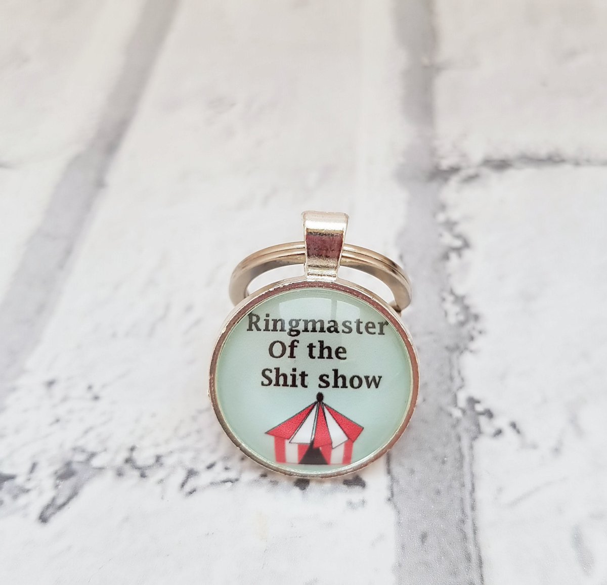 martisanne's tweet image. Ringmaster of the shitshow key chain, new mom gift, funny key chain, adult humor gift, rude keychain, joke, novelty key fob , mature,  Q2 tuppu.net/568634de #TMTinsta #EtsyTeamUnity #FunnyKeyChain