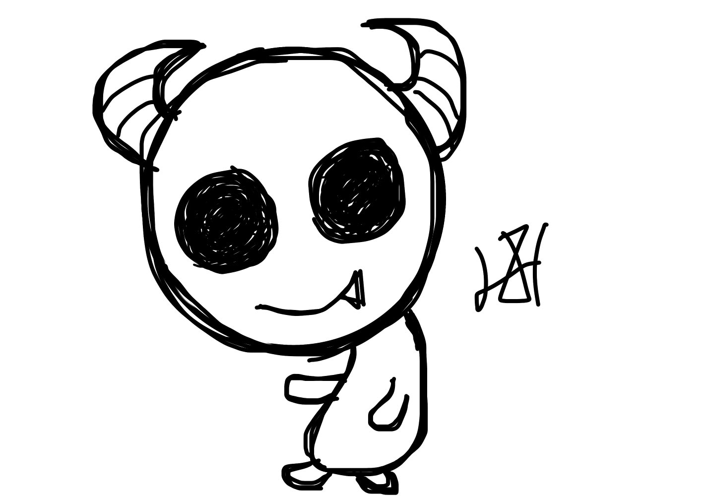 Huma 新曲聴いて欲しい なんかキャラクター可愛いの描きたいと思って描いたのがまぁ個人的にはすき T Co Srlewu42zw Twitter