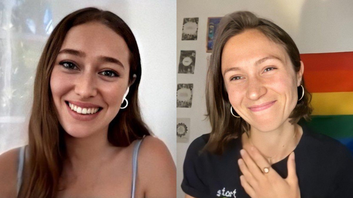 legosizedsmg's tweet photo. Due to them not being able to meet up, this year at the @EW SDCC Party, I thought I'd make this special edit of them both smiling from SDCC weekend! @DominiqueP_C @DebnamCarey #WynonnaEarp #Lexakomtrikru #bringbacklexa #WynonnaEarpSeason4 https://t.co/lucYgT2WW4