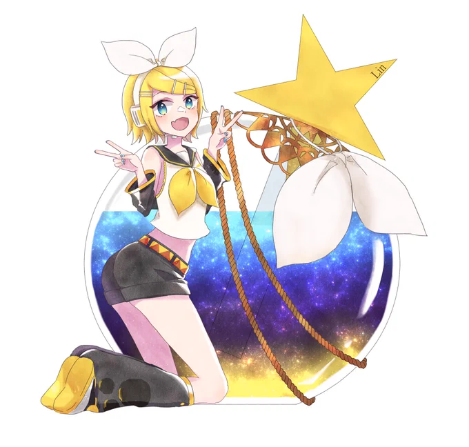 鏡音リン×香水 