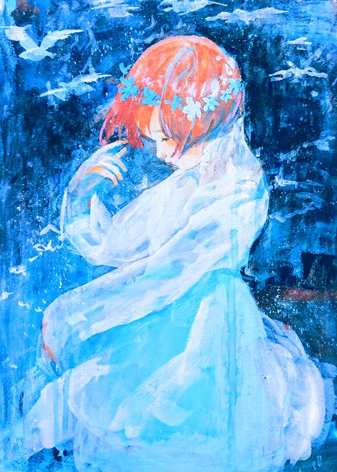 #絵を彩度100にすると超派手
まぶしい〜 