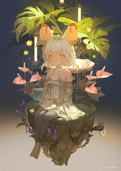 落書き/ 自分を擬人化した??? 