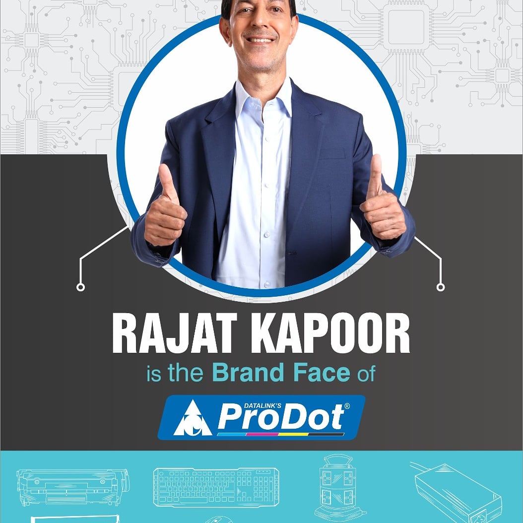 ProDotGroup's tweet photo. We are proud to announce as Rajat Kapoor joins team of Prodot as our brand ambassador.

#makeinindia #computerscience #computeraccessories #computerperpherals #itproducts #thenandnow #lifeatprodot #oneprodot #indianmanufacturer #keyboard #mice #cartridges #electronicsafety https://t.co/UYeOCwlYwP