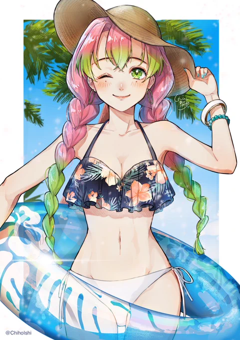 水着のおばみつ完成です✨ 