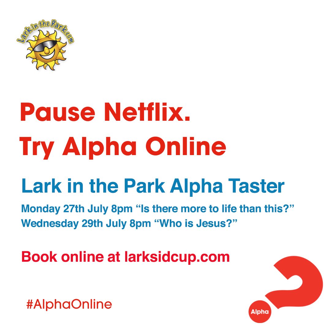 larksidcup's tweet photo. Got questions? Try Alpha. Book in at https://t.co/ErayeCeWWr https://t.co/8dy4bOvuhe