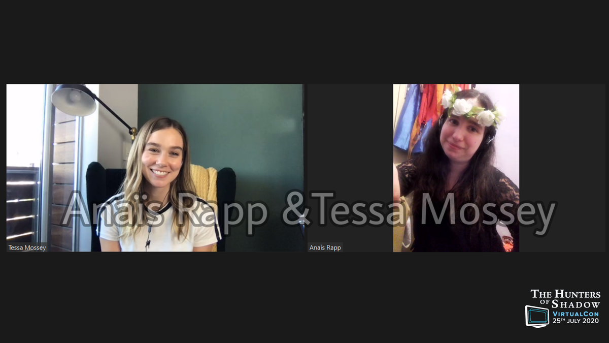 anasrapp's tweet photo. Merci du fond du cœur @WeventsProd pour ce moment avec la sublime @TessaMossey 😍 J'ai hâte de vous revoir en 2021 my #ThosFamily ❤
I love you Tessa ❤
#THOSVIRTUALCON #TESSAMOSSEY #Shadowhunters https://t.co/Tsgm952qdL