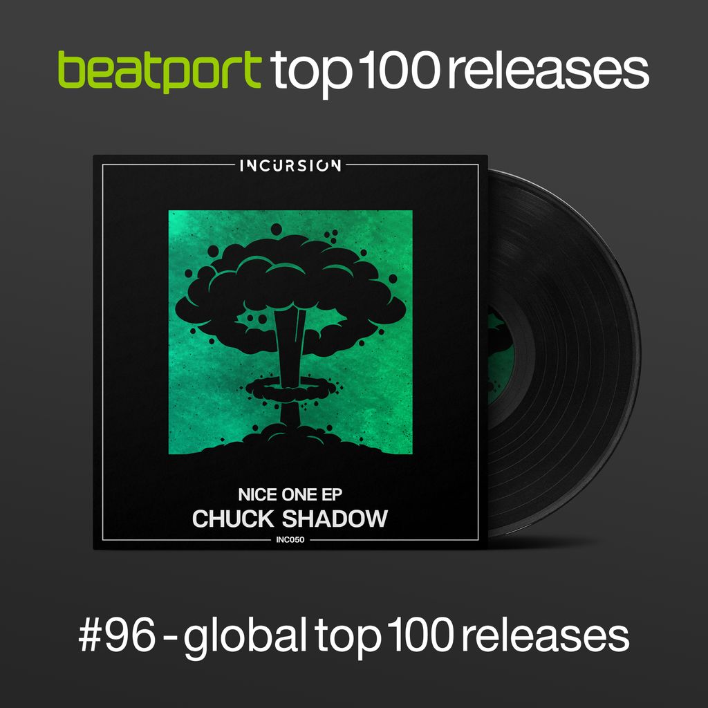incursionrecs's tweet photo. .@Chuck_Shadow's 'Nice One' EP has not only hit No. 6 on Beatport's Top 100 Bass House releases but it has also just entered the Global Top 100 releases at No. 96! Have you copped the EP yet? 🔥 

https://t.co/UVcIFFETjl #chuckshadow #niceone #basshouse https://t.co/A6Yg4AAK5w