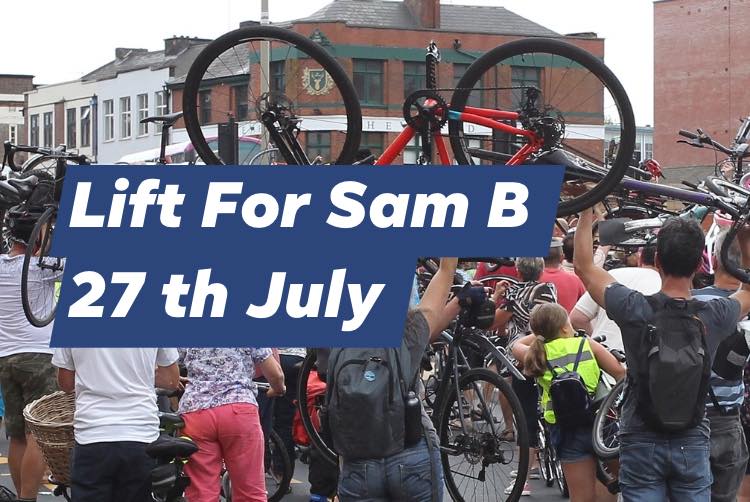 SamSaysCycle's tweet photo. Tomorrow 27th July 2020 is the 4th anniversary of Sam's death. Remember it by lifting your bike and post a picture here. please share. https://t.co/Jz9ILjjPak