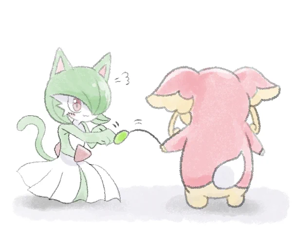 #うるせぇ推しは尊いんだよ
タブンネとサーナイト 