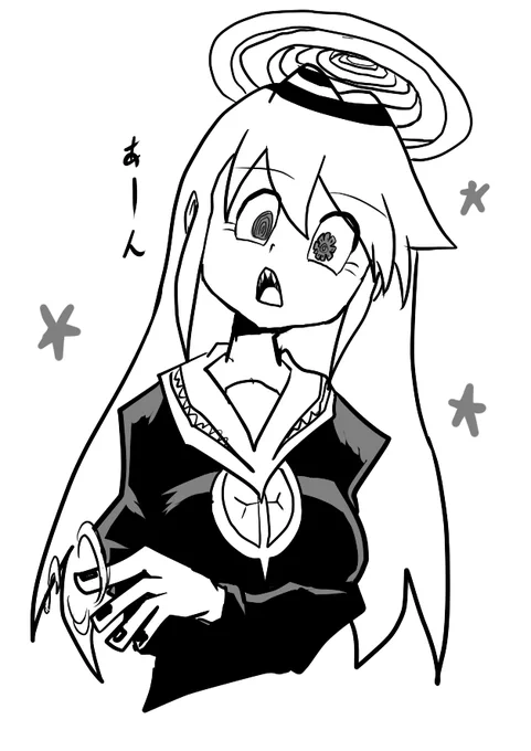 #イラスト お団子ほどく 