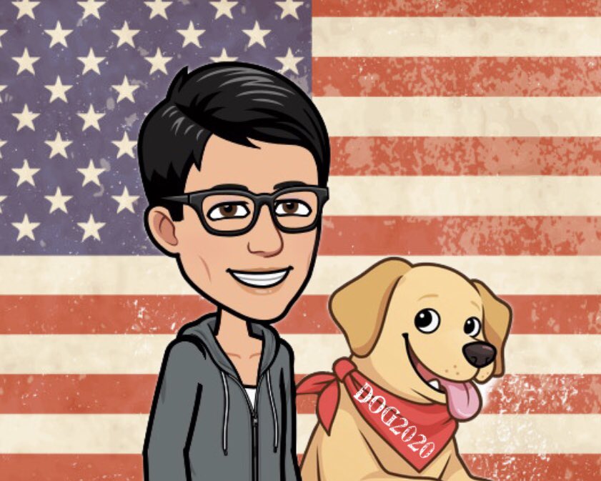 BitmojiMaddow's tweet photo. #Dog2020!? ๐บ๐ธ๐ค๐ผ #maddow #bitmojimaddow https://t.co/cehHcDPoRd