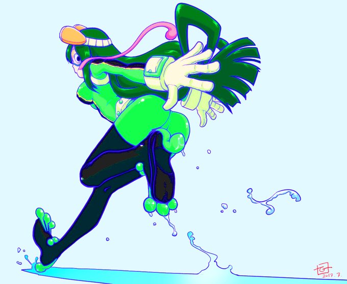 #絵を彩度100にすると超派手 
目が 