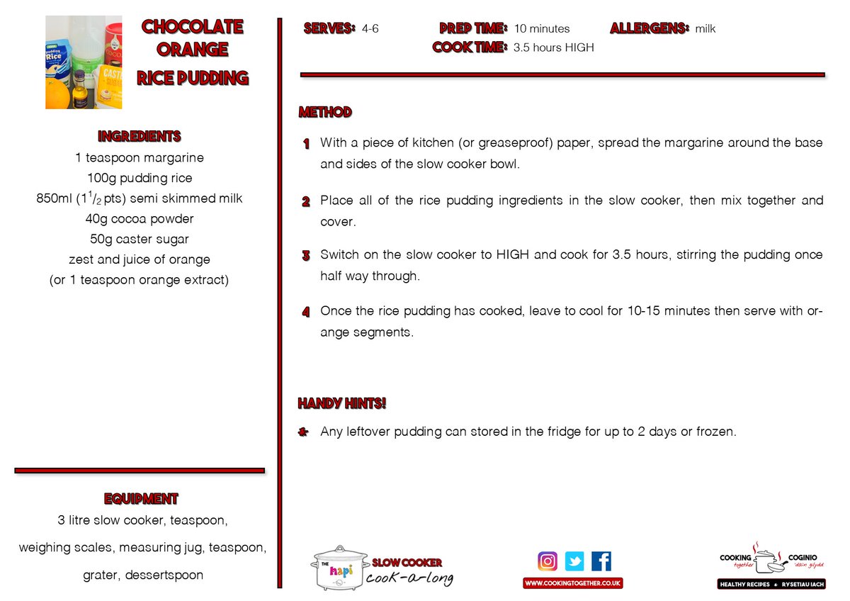 rashaw77's tweet photo. We hope you enjoyed the Cook-along. As promised, here is the recipe. Don’t forget to visit the #cookalong page on our website, where there are lots of other ideas and recipes.
https://t.co/C6QZysgWKw
#slowcookerweek @goodfoodcardiff https://t.co/MgLLtOA6Cw
