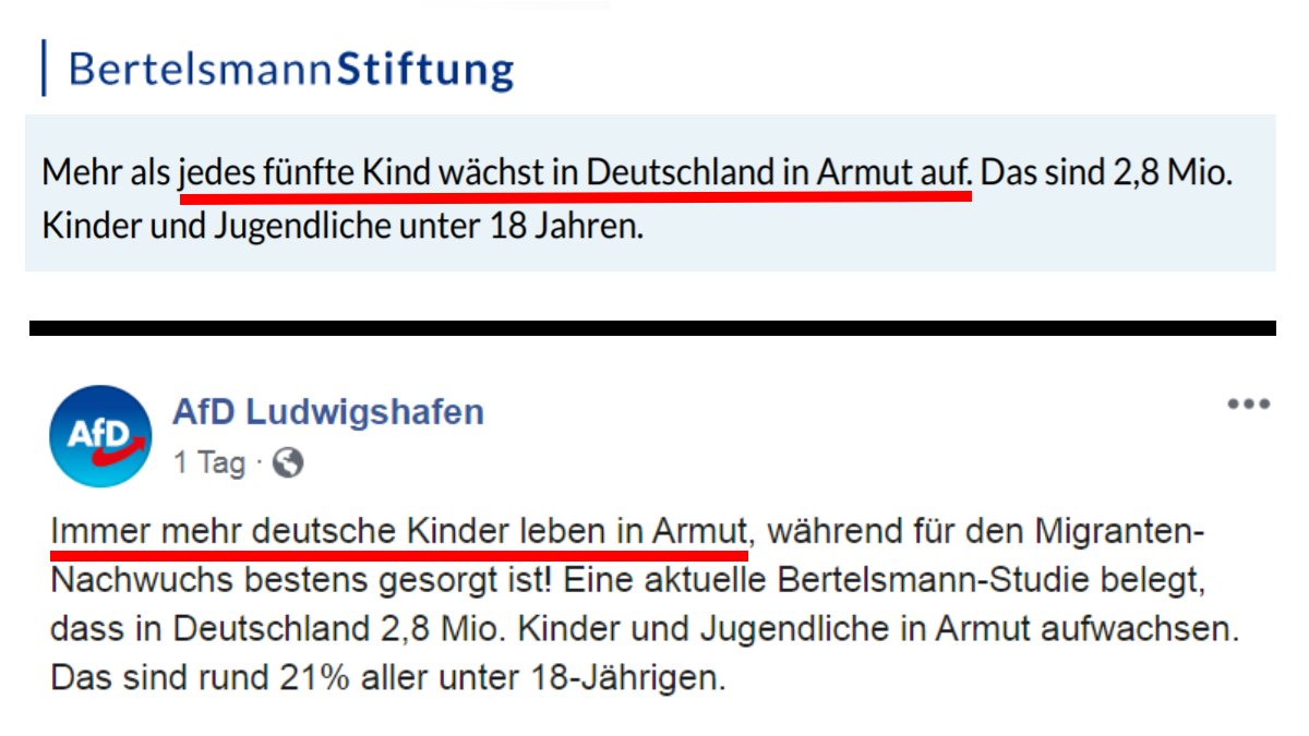 Volksverpetzer's tweet photo. Wie es die AfD schafft, aus der Armut vieler Kinder (überproportional mit Migrationshintergrund!) Hetze gegen Kinder mit Migrationshintergrund zu machen. Die AfD manipuliert euch, damit ihr Menschen anderer Herkunft hasst. Lasst euch nicht verarschen. https://t.co/XWWThTJl6H