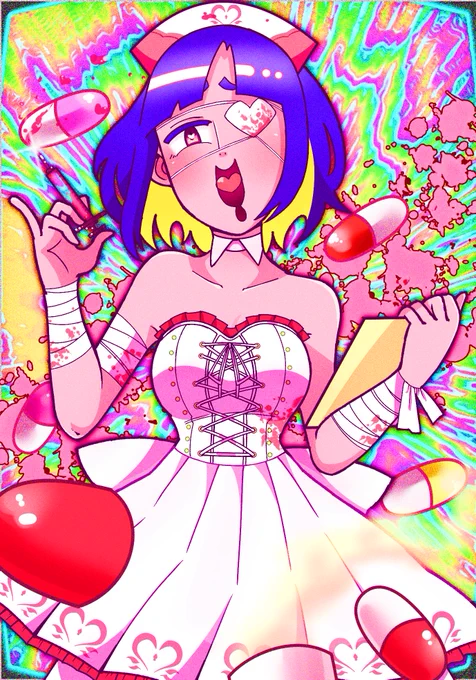 そもそもが高い
 #絵を彩度100にすると超派手 