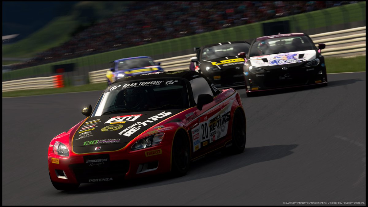 xeonsirt's tweet photo. #GTS耐　最終戦オートポリス
P2→P1
最終戦で最も安定したレース運びができた。耐久形式のレースで燃費差をスピードで凌駕しての初優勝は価値が大きいと思う。
やはり市販車、S2000での走りは愉しい。
 #PS4share https://t.co/GVgys83T8a