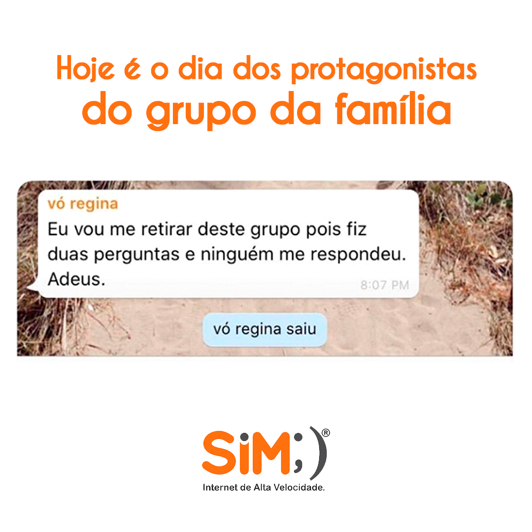 siminternetto's tweet photo. Hoje, 26 de julho, é o Dia dos Avós. Aqueles que além de sabedoria e cuidado, nos oferecem muitos memes nos grupos de Whatsapp. 😂 Parabéns a todos os avós nesse dia 💙👏🏼
Marque aqui o seu avó ou sua avó que não perde a chance de ficar conectado! 👇🏼
#SiMInternet https://t.co/qcEeivCtFR