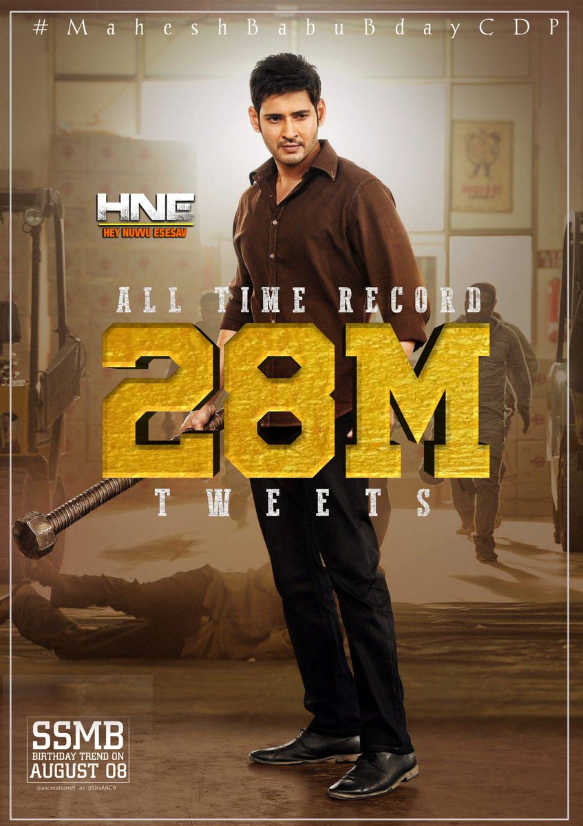 urstrulyHNE's tweet photo. Massive 28M Tweets 😍🙌

30M Kodadhaama ?

Edit by @TRENDS__DHFM 

#MaheshBabuBdayCDP #SarkaruVaariPaata @urstrulyMahesh https://t.co/XpolpDbtml