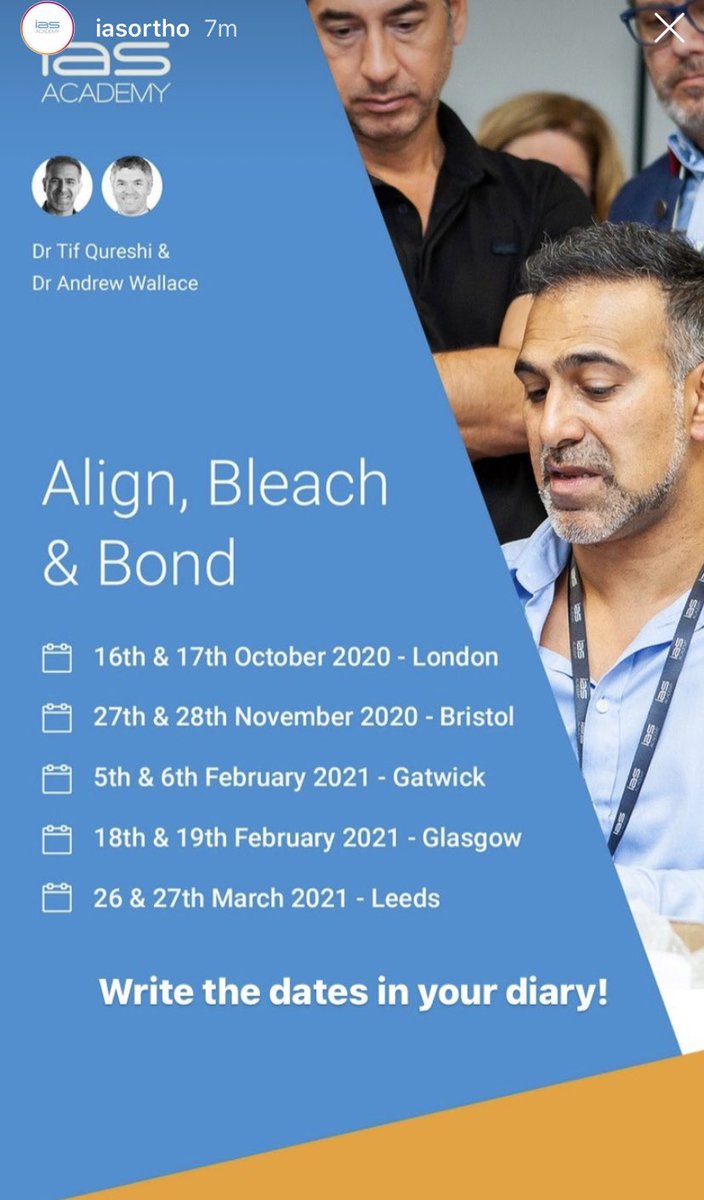 Dates for the diary from <a href="/IASOrthodontics/">IAS Academy</a> - not to be missed! 

#ABB <a href="/tifqureshi/">tifqureshi</a>