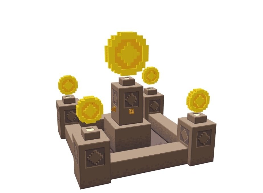 Sythicentt's tweet photo. ⚠️ #NFT GIVEAWAY ⚠️

I will be giving away 1 copy of my Sandcoin Fountains to a lucky winner!

Rules to Enter:
 🔁 Like, RT &amp; Tag a friend!
 ↪️Follow: @TheSandboxGame @PlanetRiftGame @KamiSawZe 
 
➡️ 30 RT's to Start! Ends 5th August!
#TheSandbox #PlanetRift #Blockchain #VoxelArt https://t.co/3yLzBwcF9K
