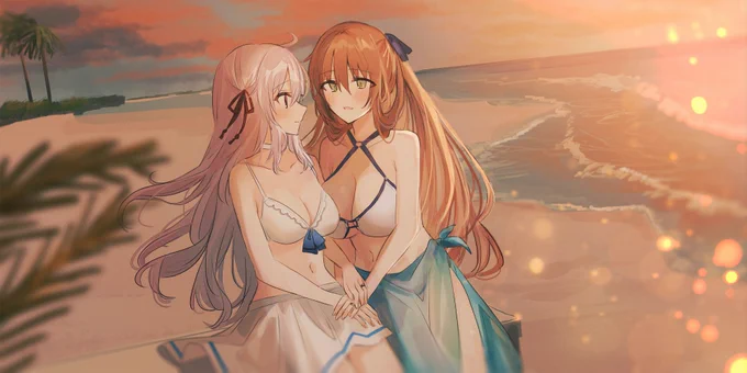 春田さんと女指揮官の百合 