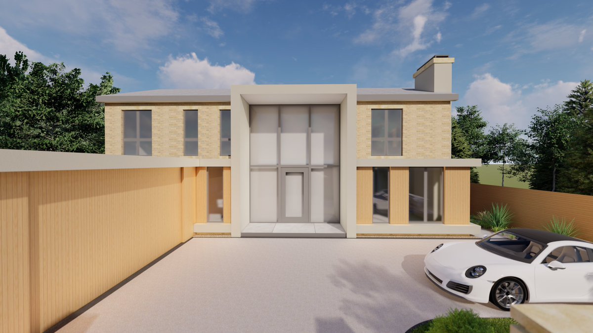 Another great scheme from this week for a new detached contemporary home in Mirfield, all ready for planning submission.

#architecture #mirfield #yorkshire #design #contemporary #glass #development #newhome #housegoals #interiordesign