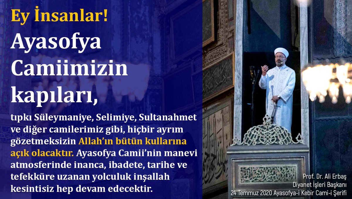 Kapılar Allah’ın kullarına açık olacak, şeytanın kulları siz ancak ordan ürüyün! #AliErbaşYalnızDeğildir