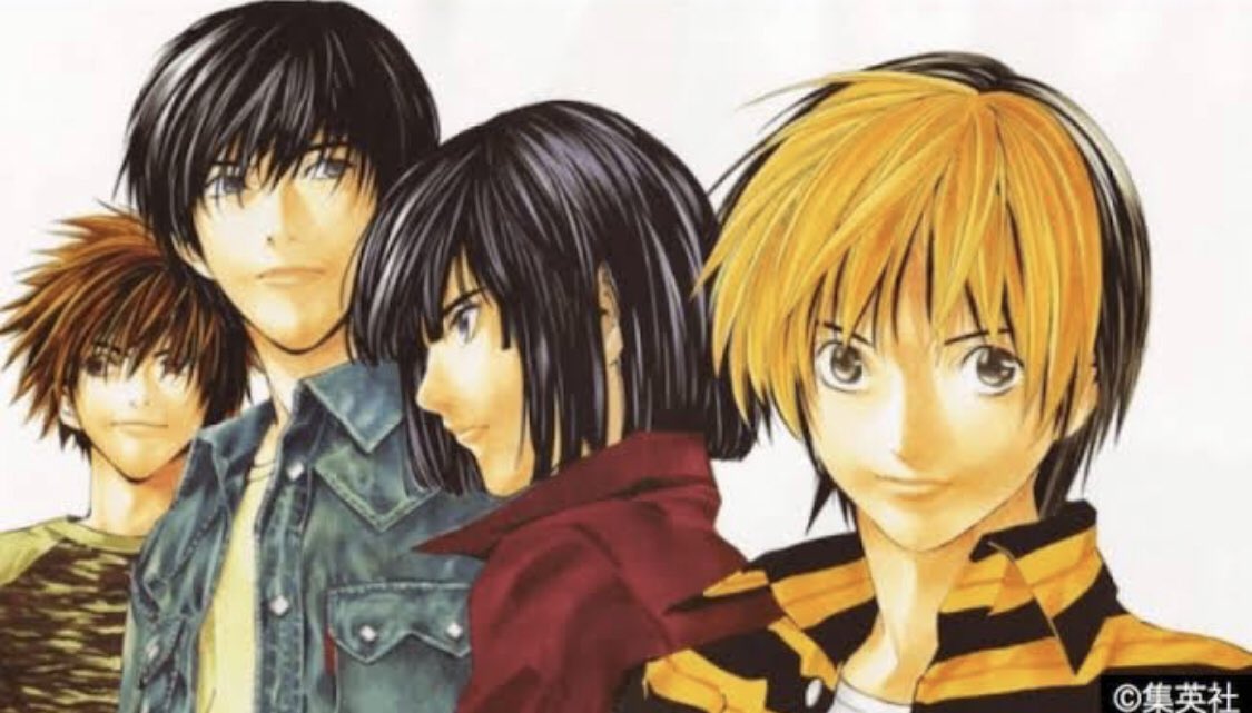 もっちー 最近韓国で前髪だけブリーチするヘアカラーが人気だけど私にはどうしてもヒカルの碁のヒカルにしか見えない デスノートの1つ前のマンガだから知ってる人いるかな T Co Jyopnmh6t8 バンクカラー ミストバング 前髪からー