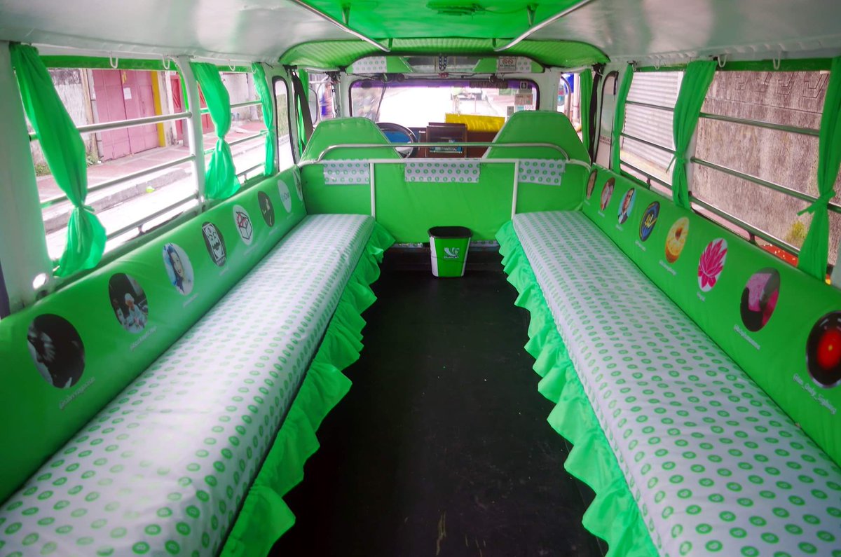 <a href="/scottbuszard/">Scott</a> @BIGREDMURPHY Yes <a href="/scottbuszard/">Scott</a> your name is in the set,  just been 5 months not driving the jeepney because of the pandemic COVID-19 here not leetting jeepney for tranfortation because of the set-up of the set. Passenger facing each other.