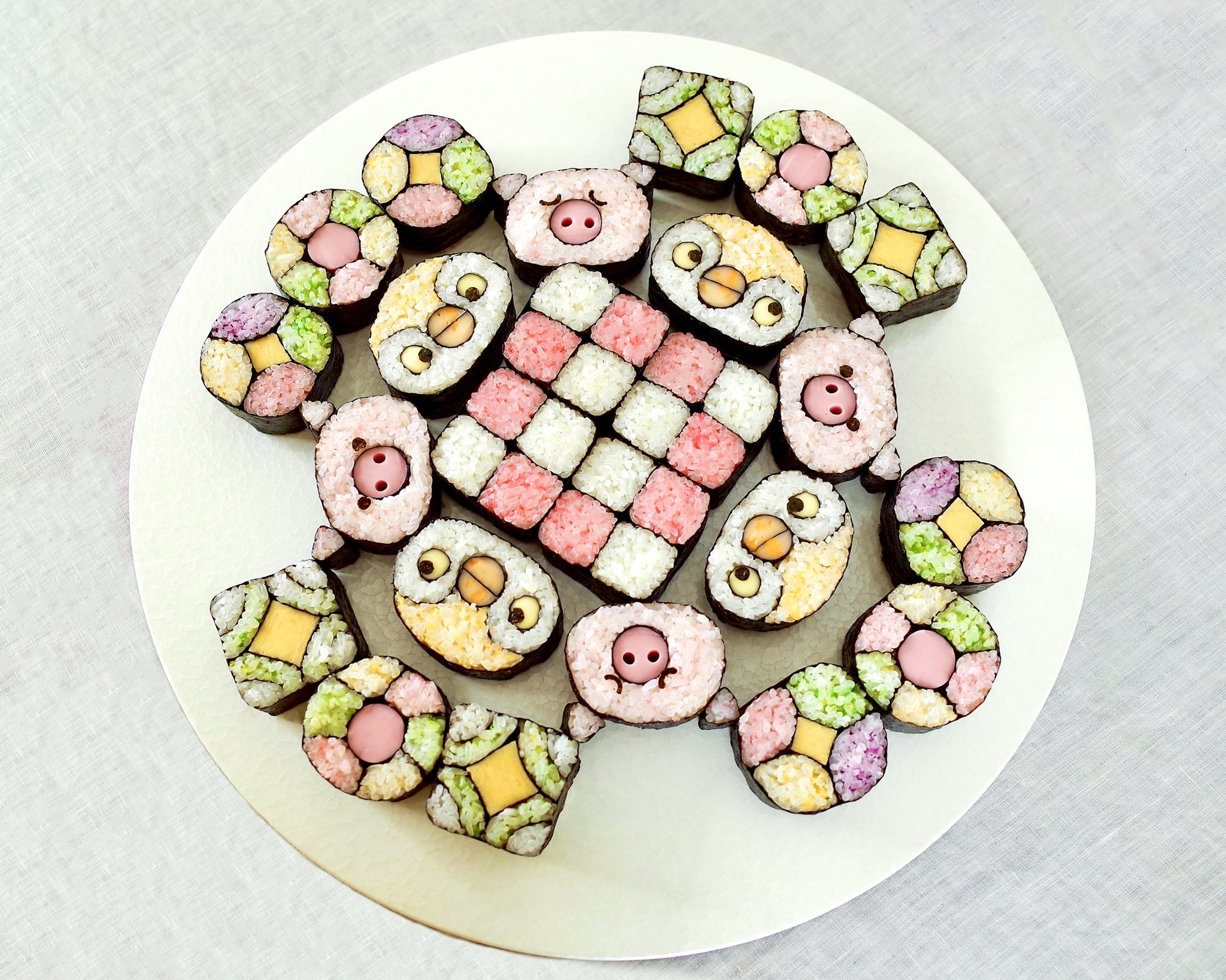 画像 レシピ作り 5合使い切りました 笑 巻き寿司 料理好きと繋がりたい キャラ弁 おうちご飯 寿司 T Co Yeocpzrb0z Matomehub まとめハブ