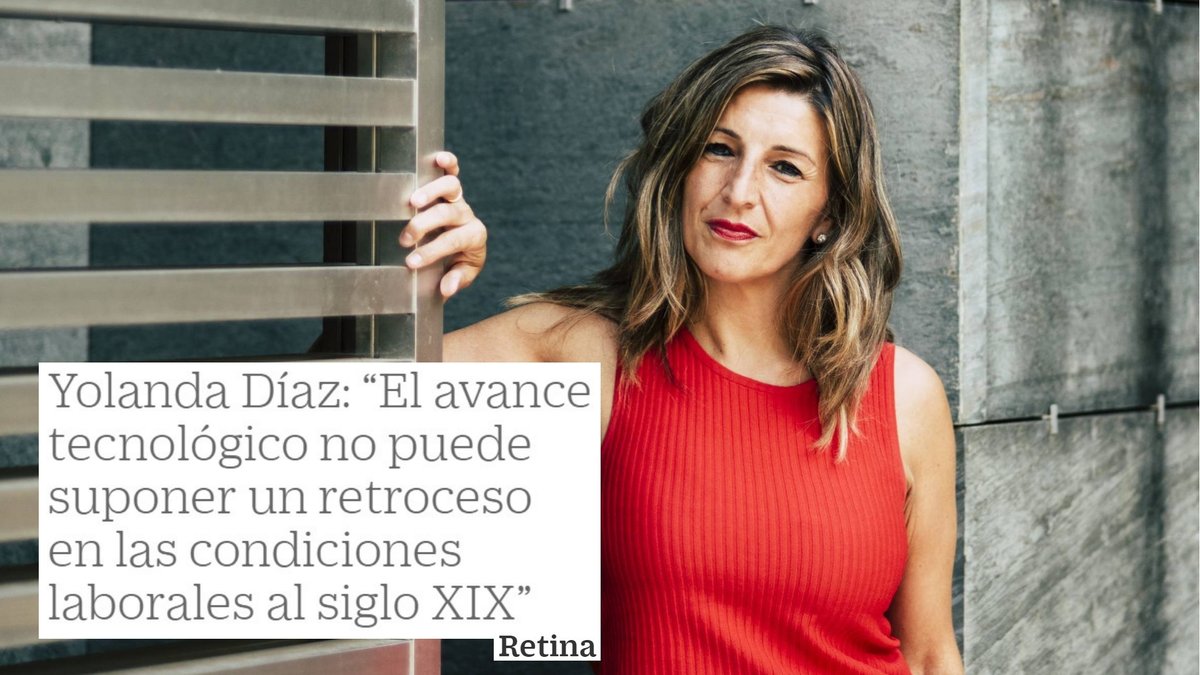 IreneMontero's tweet photo. "Si los cuidados y el trabajo estable y con derechos deben estar en el centro del cambio, la inclusión digital debe actuar efectivamente en la superación de la desigualdad"

Interesante conversación de @Yolanda_Diaz_ con @elpais_retina 👇 https://t.co/p52lV6boE1 https://t.co/IvoBHcQV0F