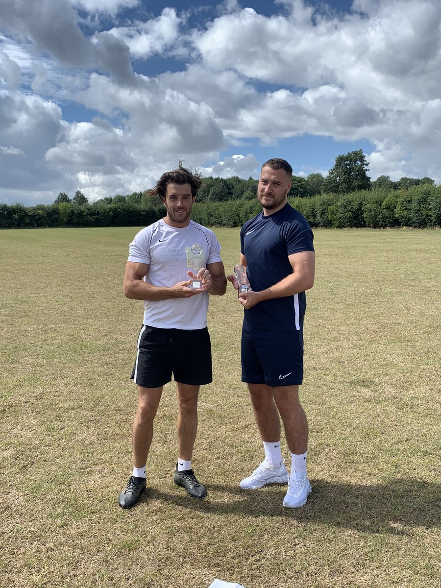 Congratulations to Players Player <a href="/ThomasCarr_93/">Tom Carr</a> &amp; Managers Player @SamuelCarter94 well done boys.