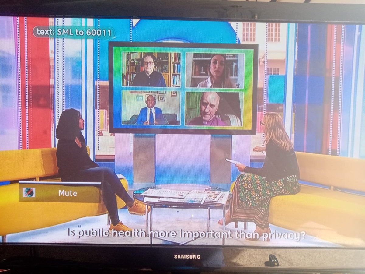 ch_nira's tweet photo. TV appearance on @bbcsml today about privacy vrs public health. "For scientist without the data is like sending a boxer into a ring with both arms tied behind their back!" @IMAmaths @Science_Council @MelroseStewart1 #bbcexpertvoice https://t.co/lOa80XP494