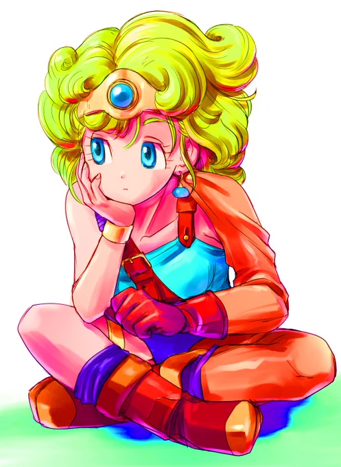 #絵を彩度100にすると超派手
ネオンカラー!?
目が痛い>< 