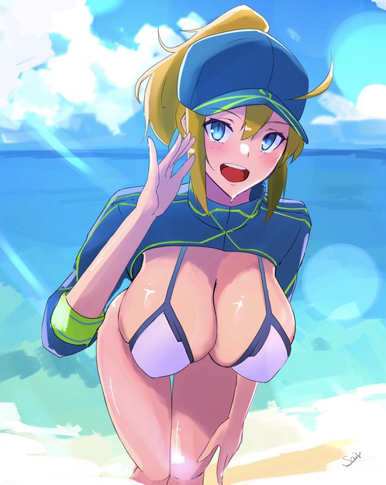 彩度の高い絵は好き。
 #絵を彩度100にすると超派手 