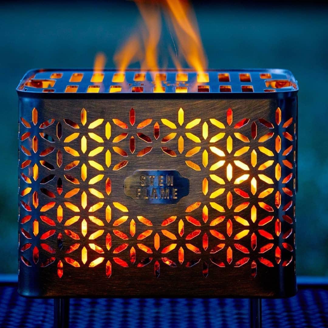 クリアランス安い STEN FLAME(ステンフレーム)Bonfire Grill 焚き火