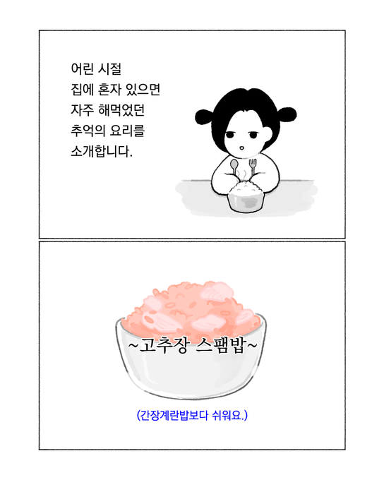 고추장스팸밥 