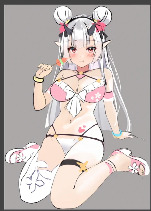 今日は休憩～～ かわいいですか? 