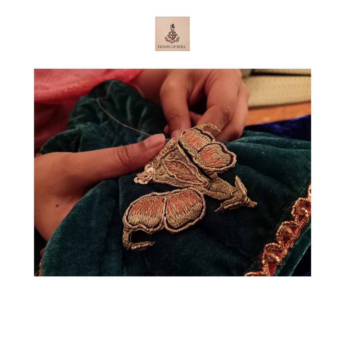 houseofbera's tweet photo. Something new is on its way....stay tuned. #indiantextiles #indianweaves #indianheritage #handwork #houseofbera #realsilver https://t.co/BYKdI6m5nC