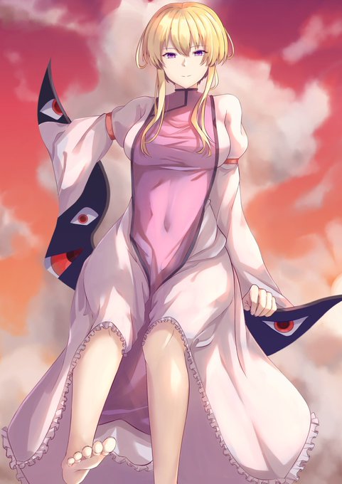 夏の夜が降りてくる(背景なし差分含む)

#東方project 
#八雲紫 
#絵描きさんと繫がりたい 