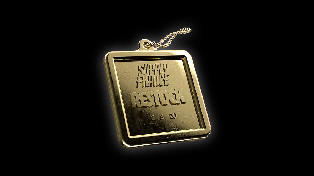 SupplyFrance's tweet photo. RESTOCK 02.08 - 18:30 CEST ‼️

Le 02 août 2020 à l'occasion des 1 an du groupe, nous vous offrons la possibilité de nous rejoindre ! 🥳

En attendant, tente de gagner un accès gratuitement :
- RT + FAV 🔁❤️
- Tag 2 potes 👥
Résultats : 29/07 à 15h00 📆 https://t.co/ctgFKk5UMF