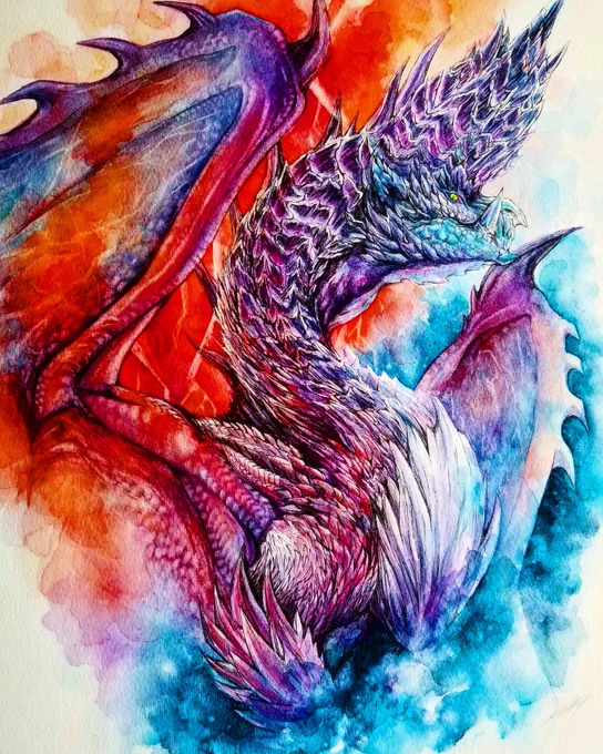 #絵を彩度100にすると超派手
#MHWアイスボーン
なんだこりゃー!www
目に悪すぎるんだけど('*ω*`)笑 