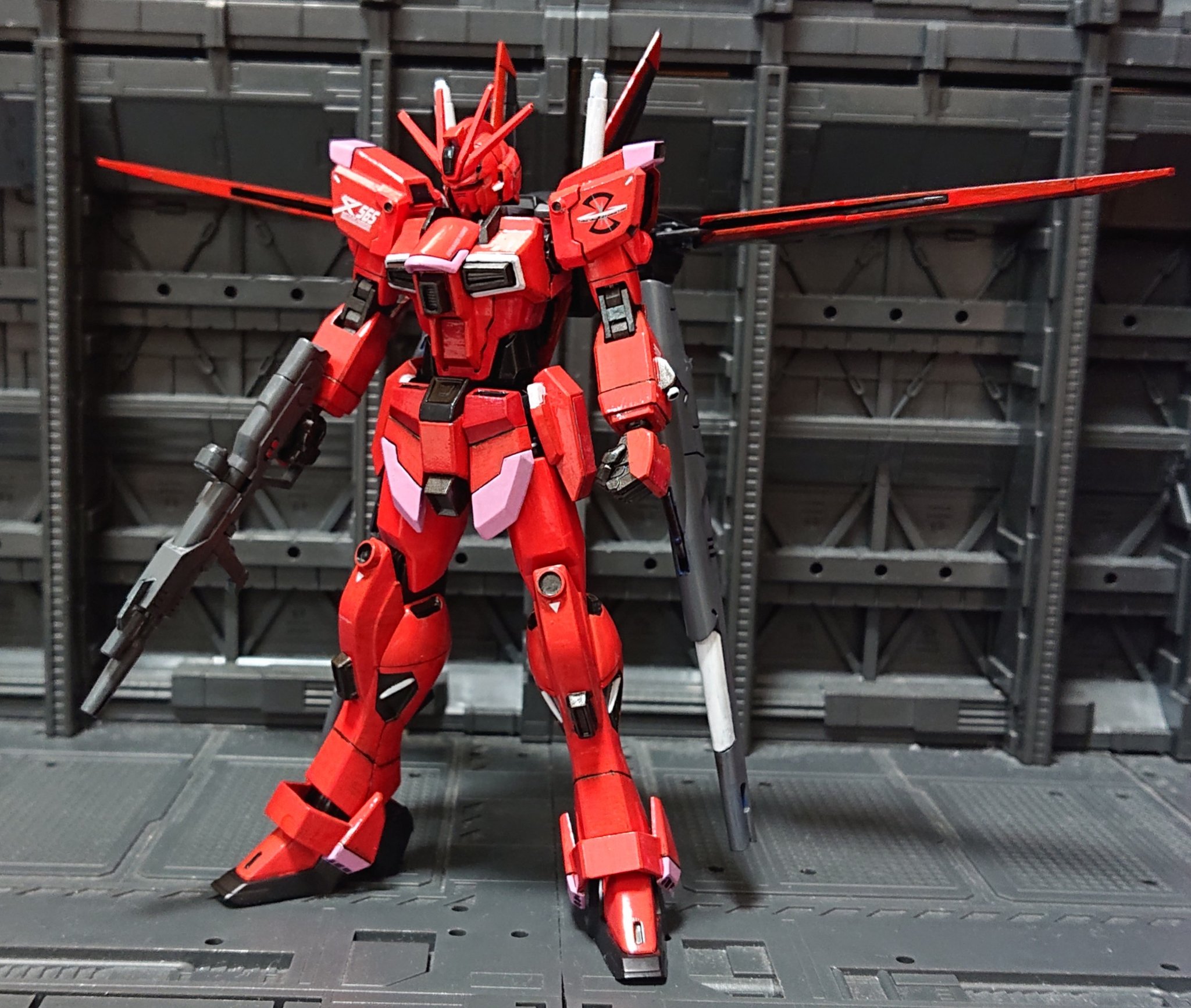 FrS ルナマリア・ホーク & HG ブラストインパルスガンダム 2個セット やっしー@Zelkova model's on X: 