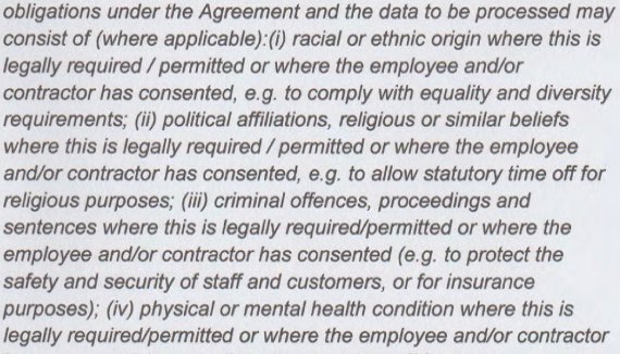 13/ The contract with  #Palantir &  #FacultyAI to build a "Covid Data Store" for the NHSX - the NHS's digital unit - permits processing data including:racial originpolitical affiliationsreligious/other beliefscriminal recordsmental health info https://bigbrotherwatch.org.uk/wp-content/uploads/2020/07/Emergency-Powers-and-Civil-Liberties-Report-Big-Brother-Watch-June-2020.pdf