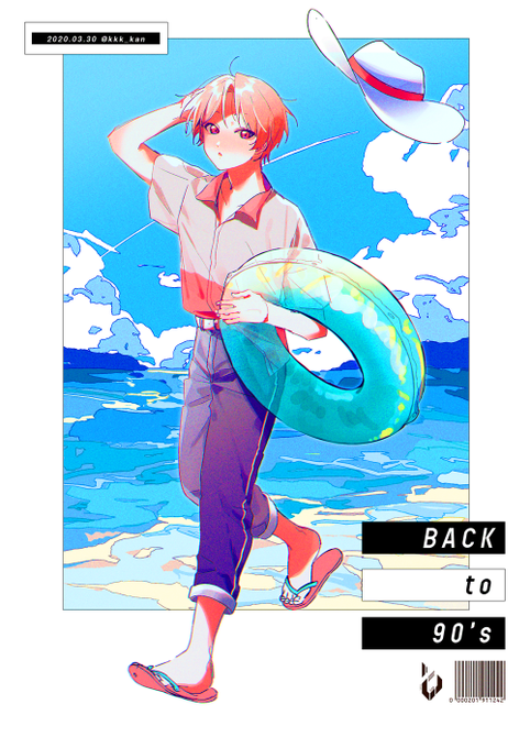 「beach full body」 illustration images(Oldest)