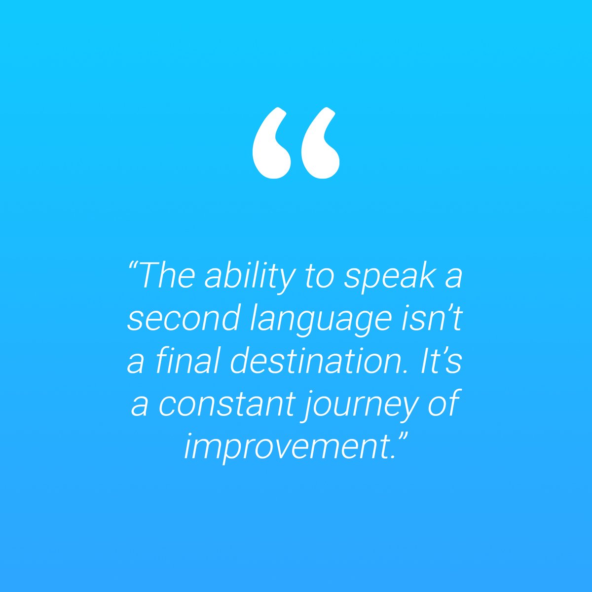 lingoers's tweet photo. Who agrees? It's about the journey, it's not a race to the finish line!
.
.
#languages #learning #lingoers https://t.co/Mtlzoj9x2S